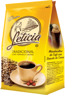Café Letícia Torrado e Moído Tradicional